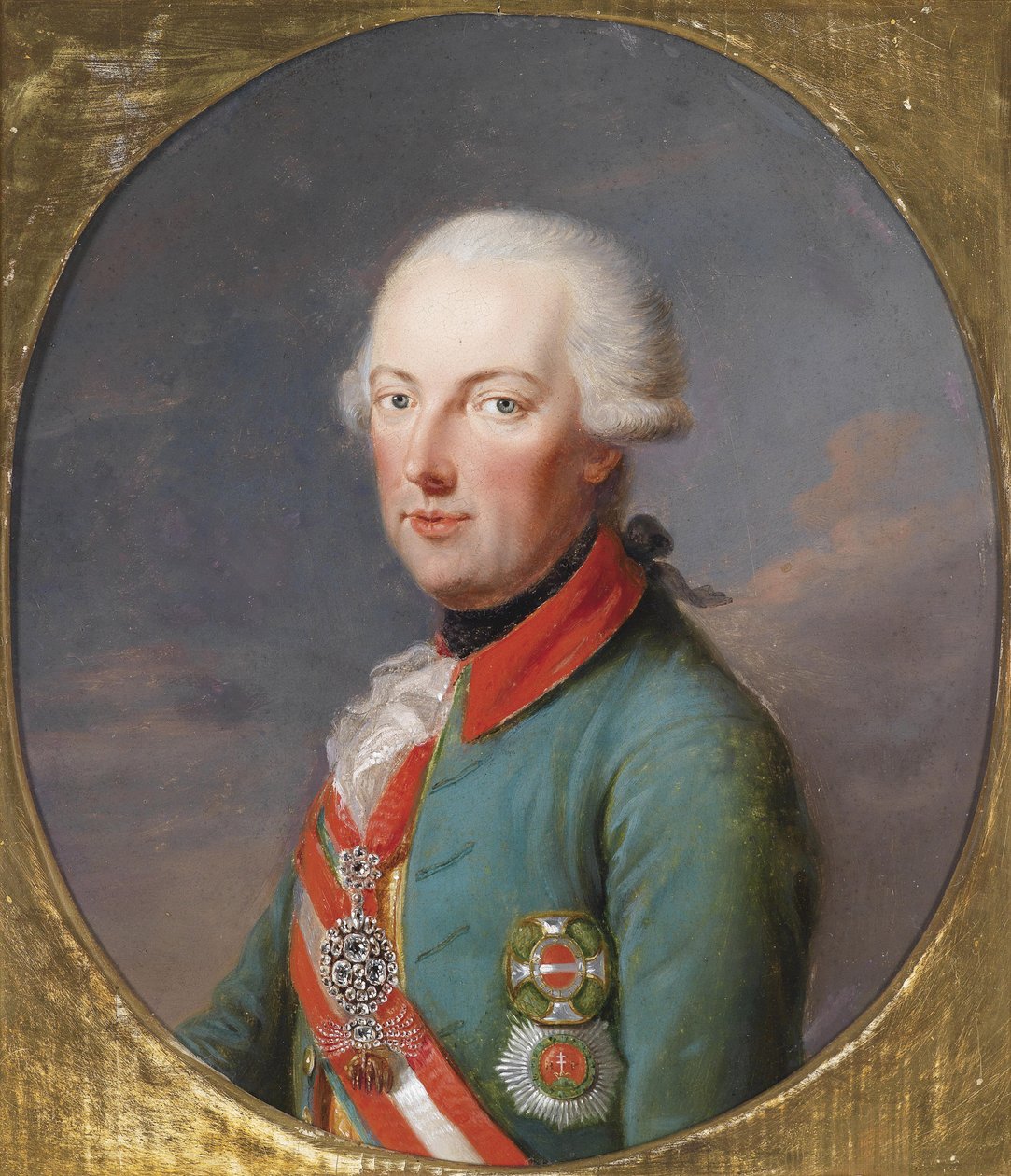 Portrait of Holy Roman Emperor Francis II by Joseph Hickel