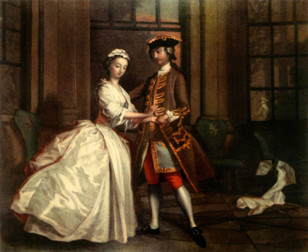 An Eighteenth-Century Rendezvous, c1744 by Joseph Highmore