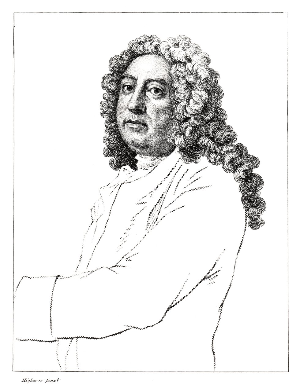 Sir James Thornhill by Joseph Highmore