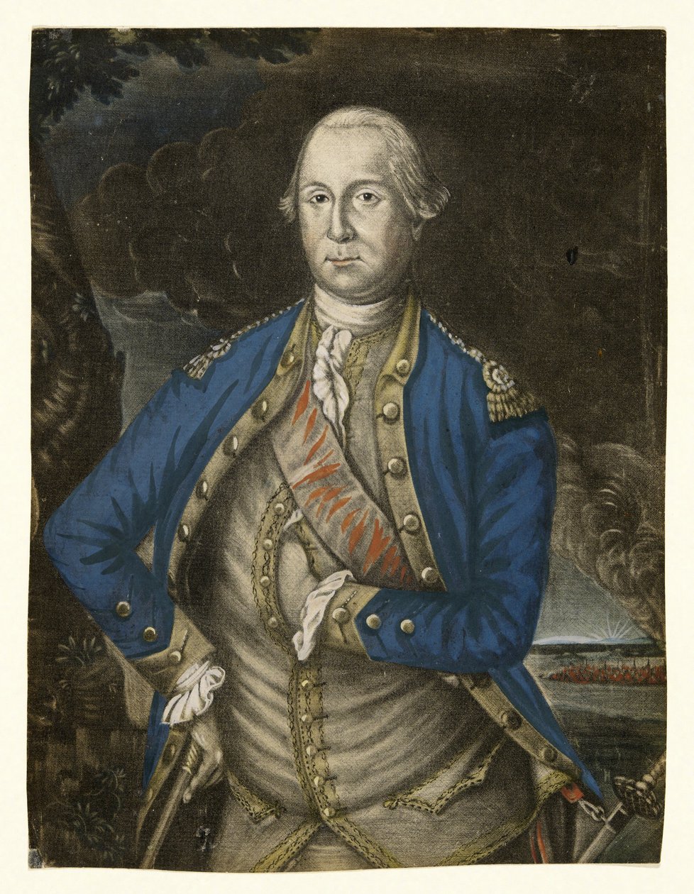 His Excellency George Washington Esquire by Joseph Hiller