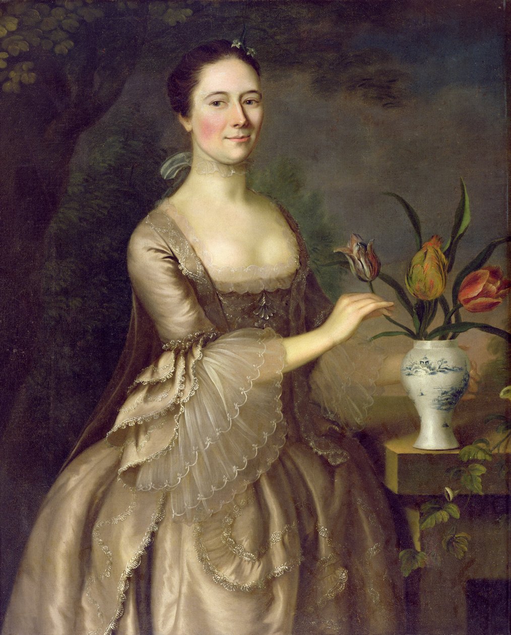 Portrait of a Woman (called Mrs Davenport) by Joseph Jonathan Blackburn
