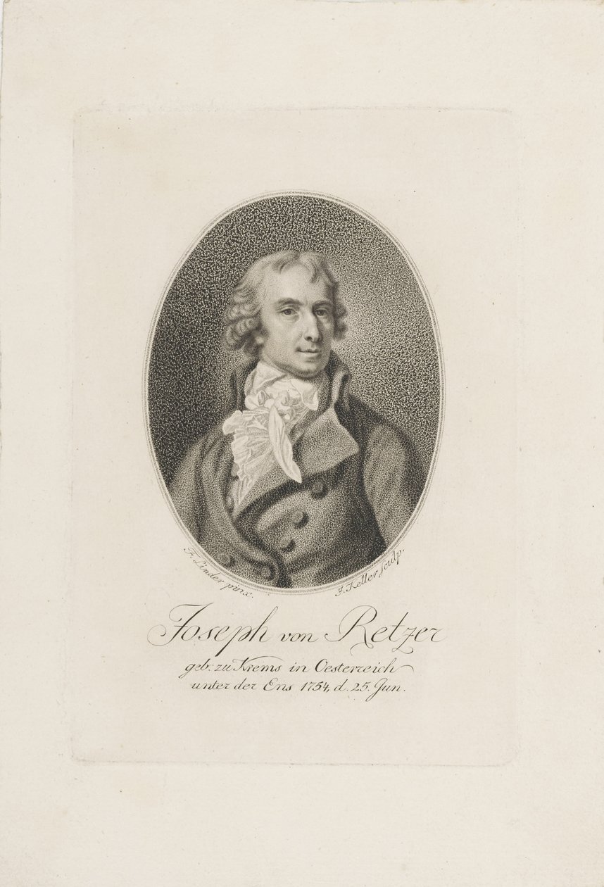 Joseph Friedrich von Retzer by Joseph Keller