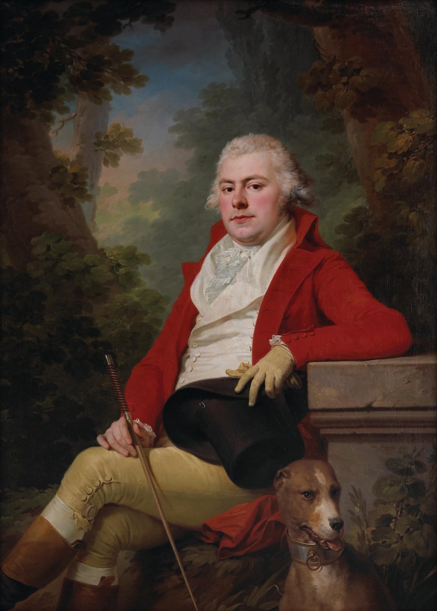 Portrait of Aleksey Golitsyn 1795 by Joseph Kreutzinger