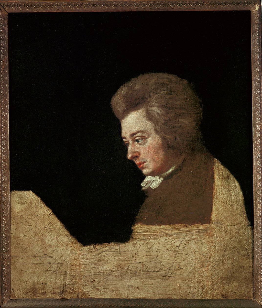 Wolfgang Amadeus Mozart by Joseph Lange