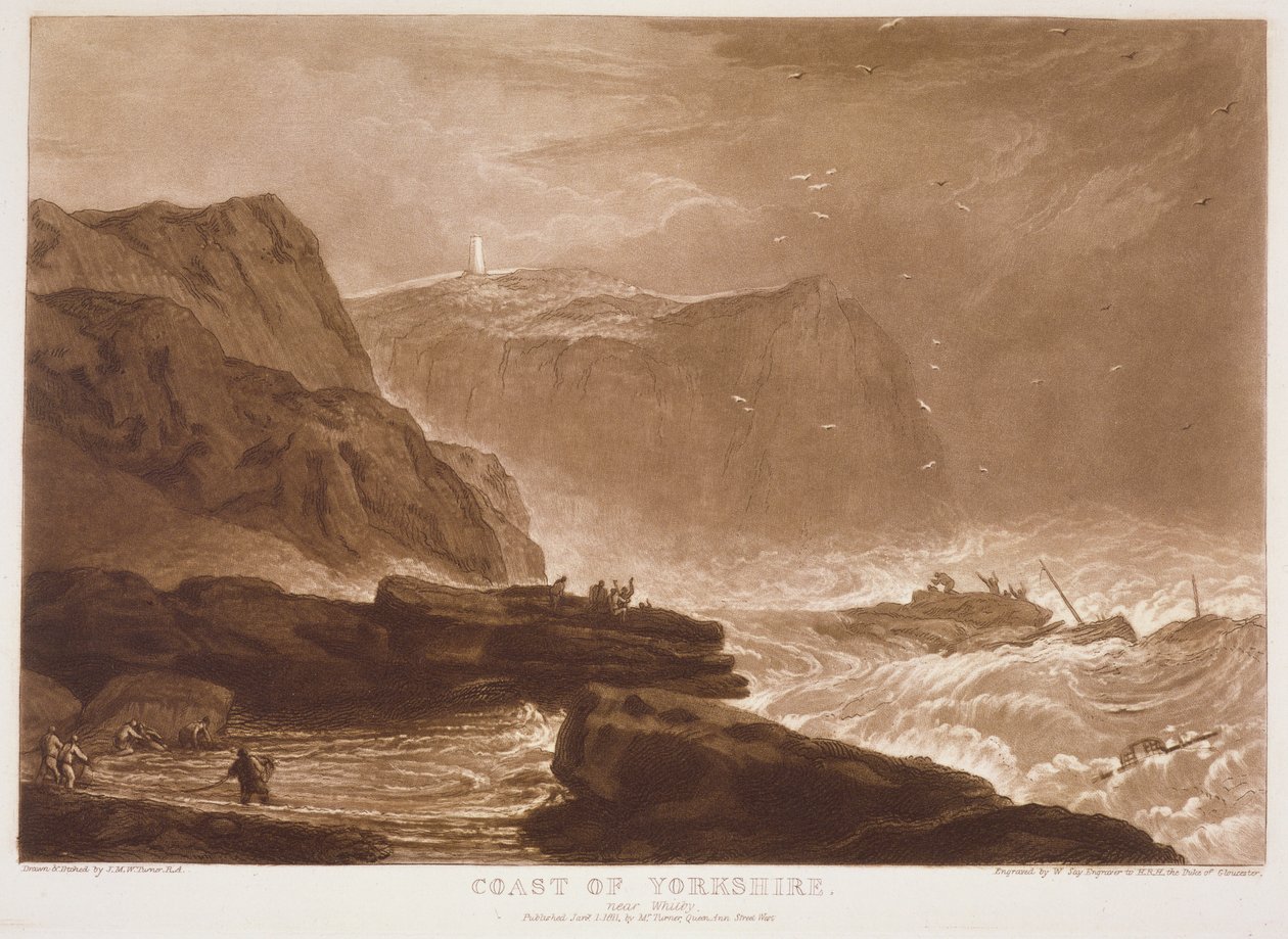 Coast of Yorkshire, from the 