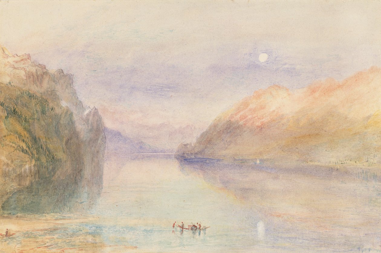 A Swiss Lake, c.1841 by Joseph Mallord William Turner