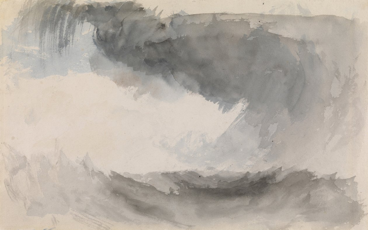 A Storm at Sea by Joseph Mallord William Turner