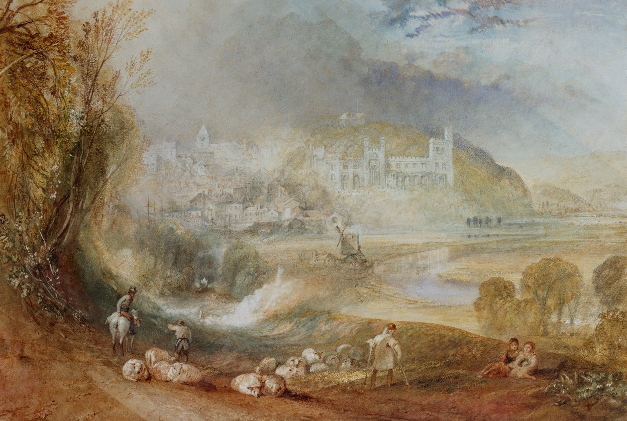 Arundel Castle and Town by Joseph Mallord William Turner