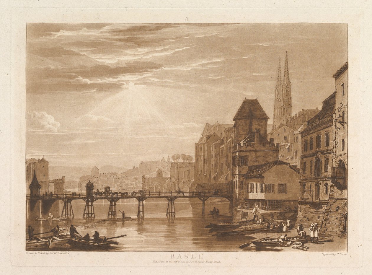 Basle Liber Studiorum, Part I, Plate 5 by Joseph Mallord William Turner