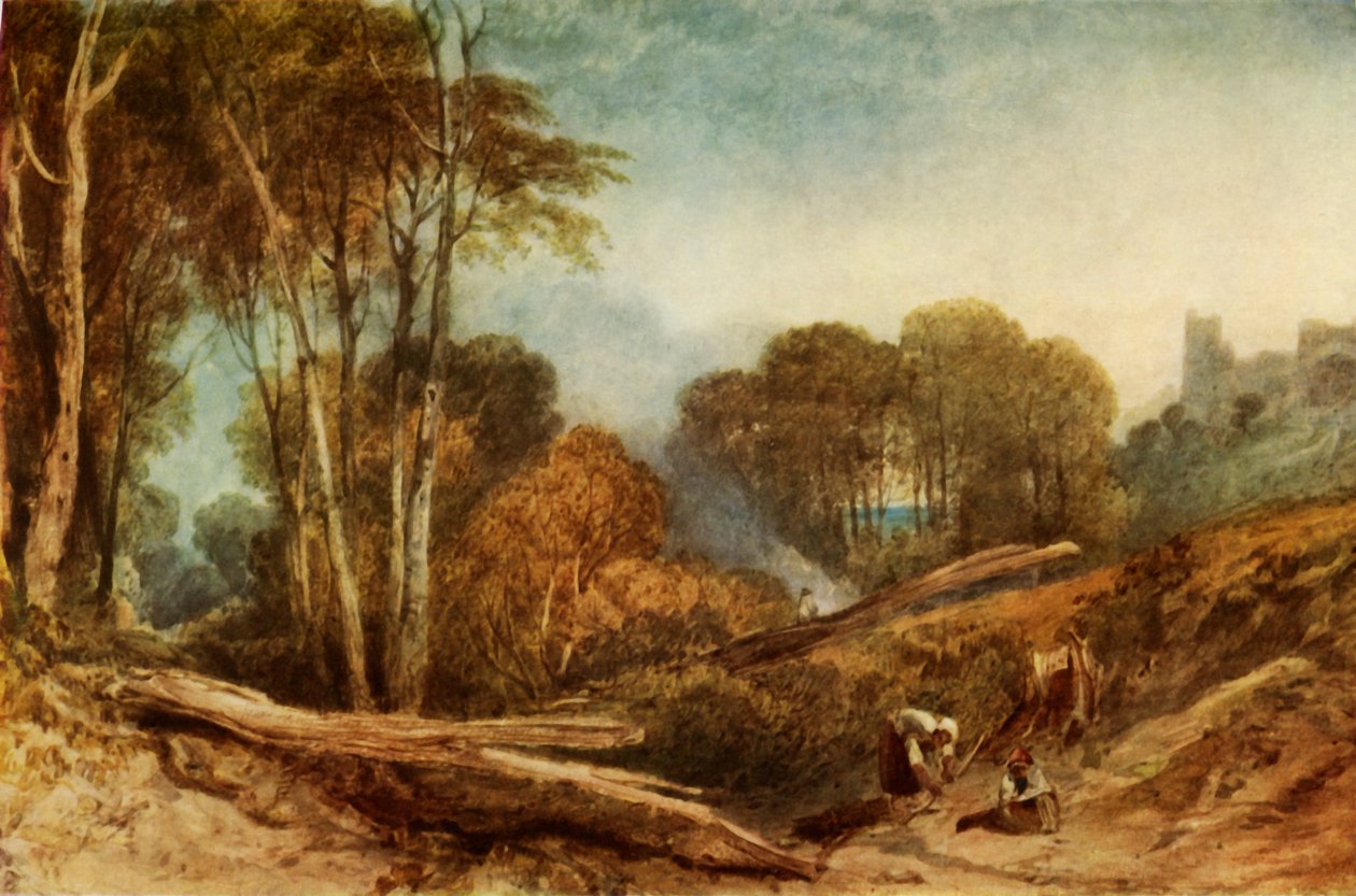 Beeston Castle, Cheshire by Joseph Mallord William Turner