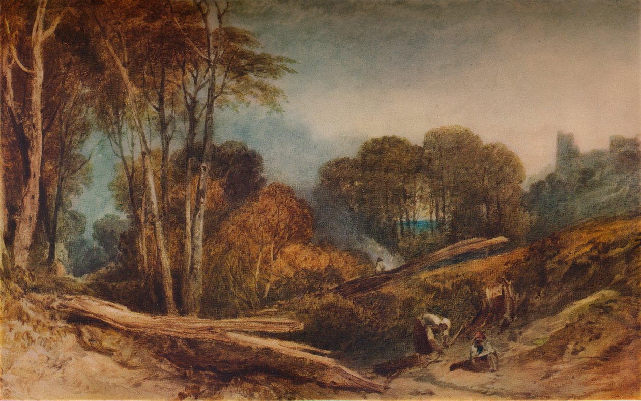 Beeston Castle, Cheshire by Joseph Mallord William Turner