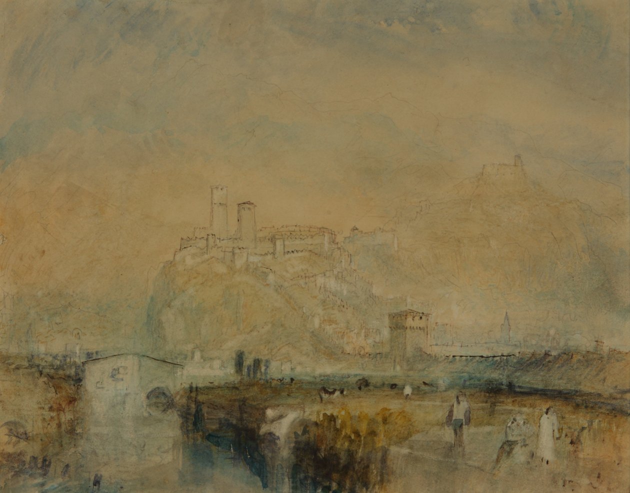 Bellinzona No. 11, Switzerland by Joseph Mallord William Turner