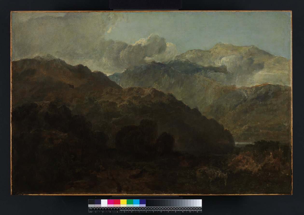 Ben Lomond Mountains, Scotland: The Traveller - Vide Ossian