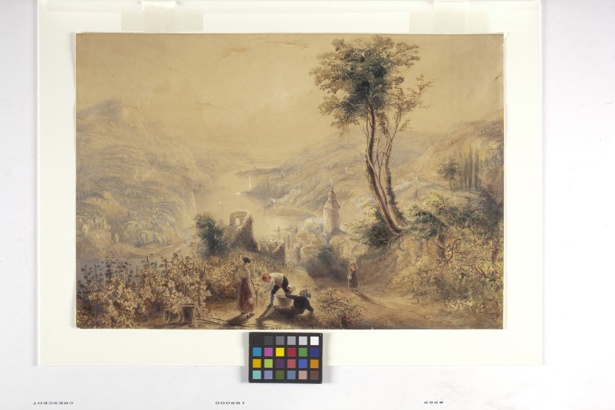 Berncastle (Oberwesel) by Joseph Mallord William Turner