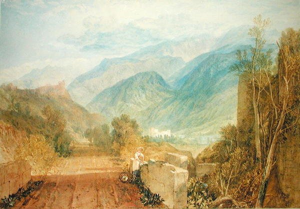 Bonneville, c.1803 by Joseph Mallord William Turner