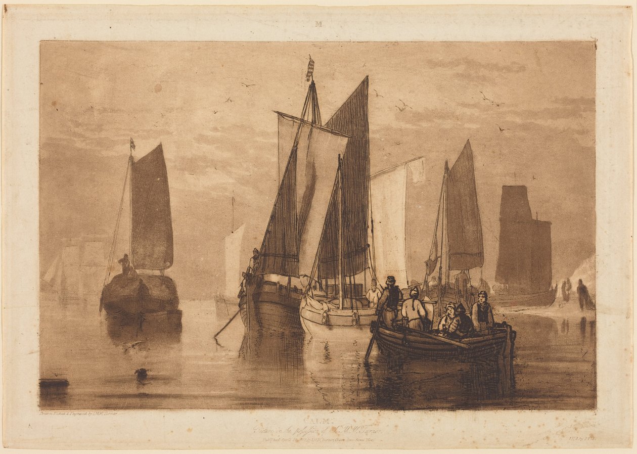 Calm by Joseph Mallord William Turner