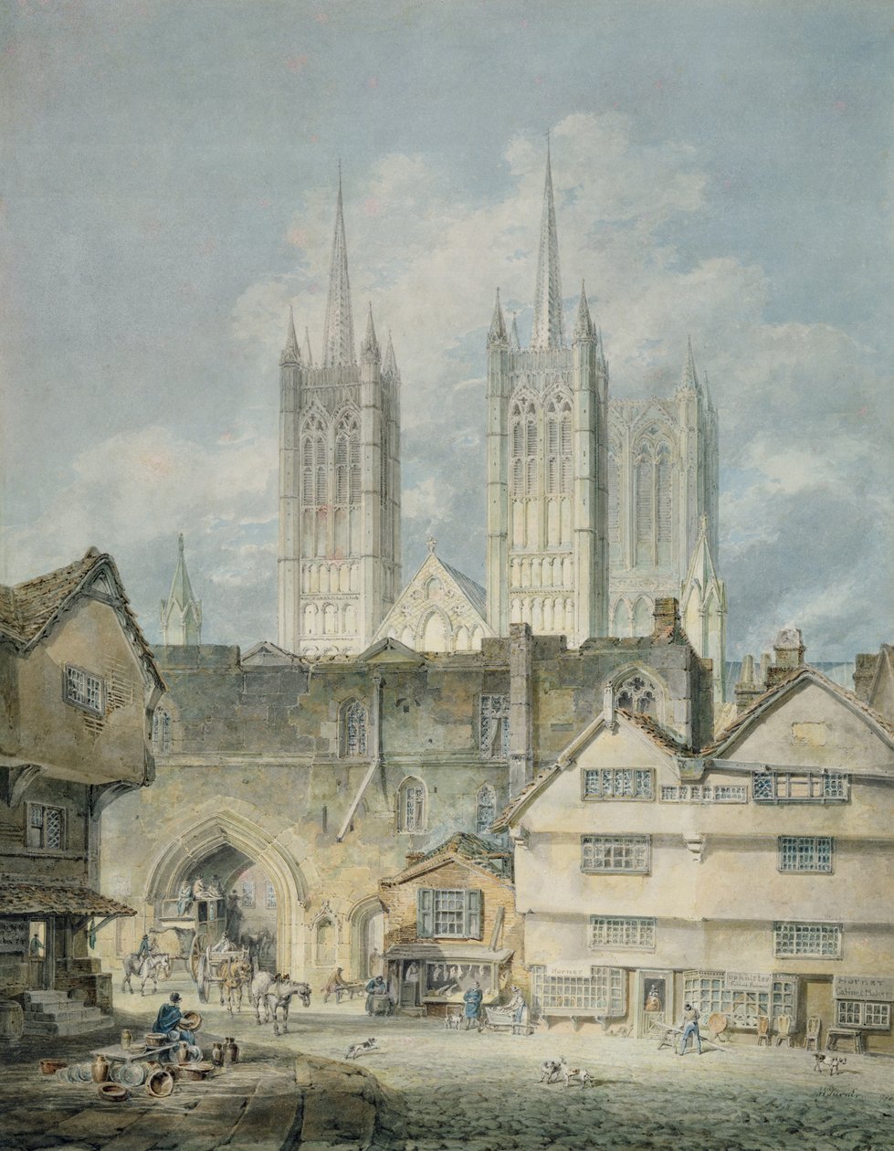 Cathedral Church at Lincoln by Joseph Mallord William Turner