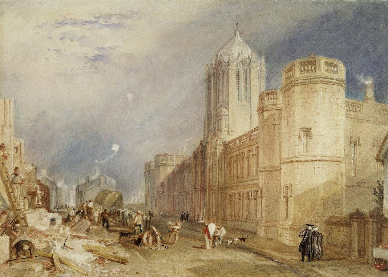 Christ Church College, Oxford by Joseph Mallord William Turner