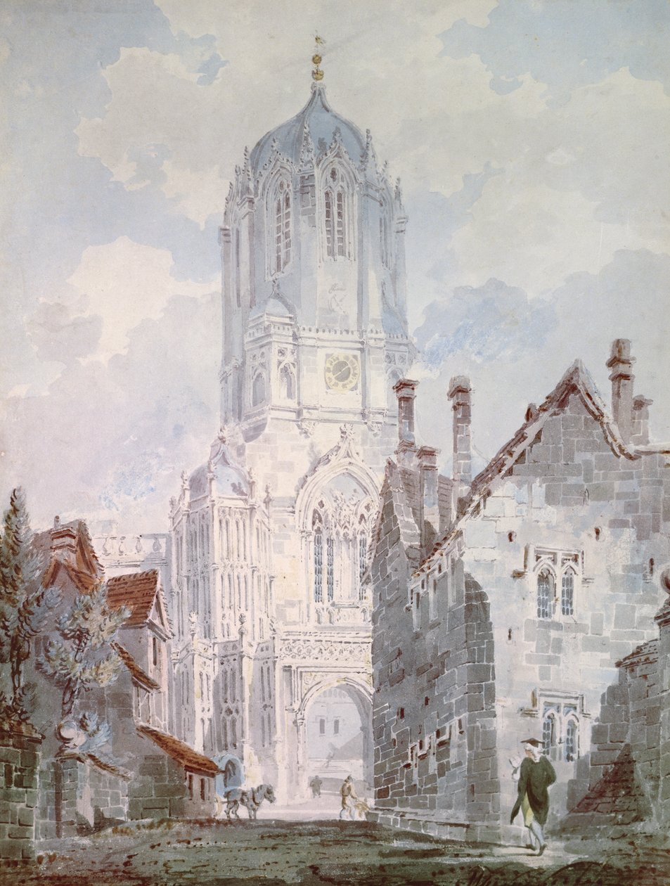 Christ Church, Oxford, 1795 by Joseph Mallord William Turner