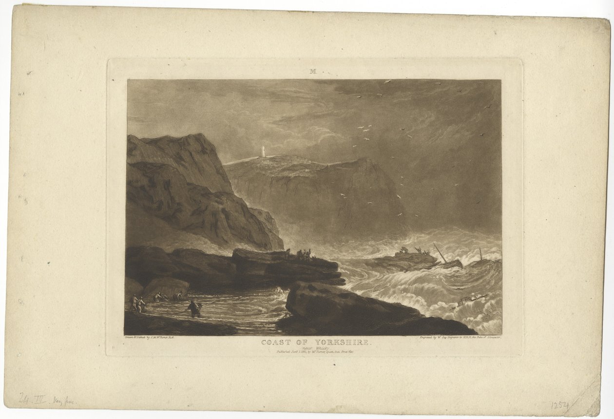 Coast of Yorkshire by Joseph Mallord William Turner
