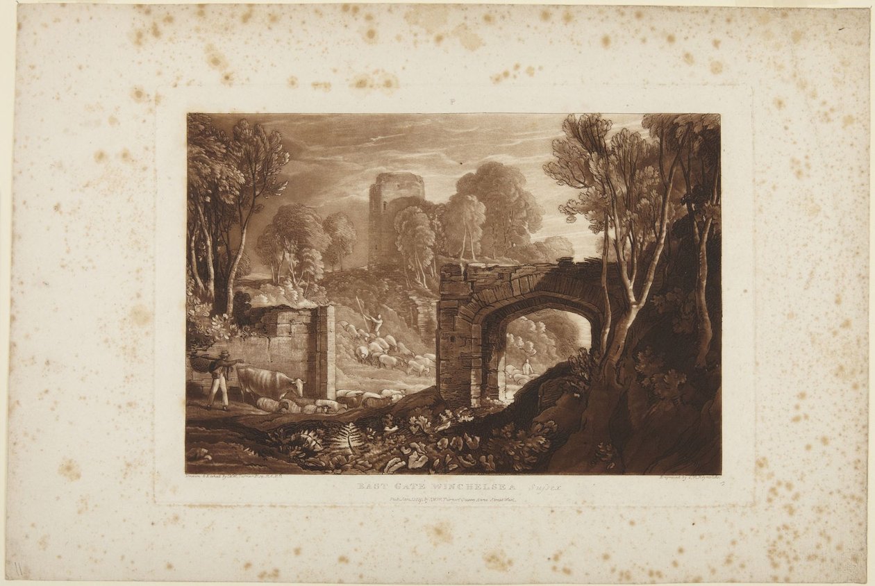 East Gate, Winchelsea, Sussex by Joseph Mallord William Turner