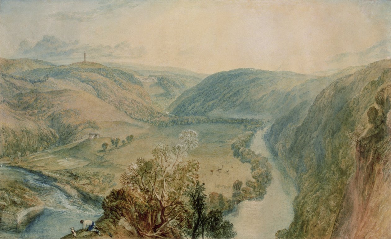 Gibside, County Durham from the North by Joseph Mallord William Turner
