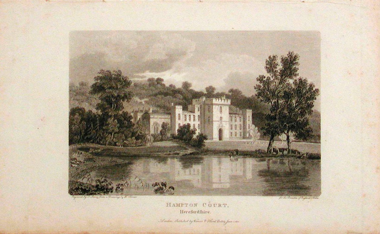 Hampton Court, Herefordshire by Joseph Mallord William Turner