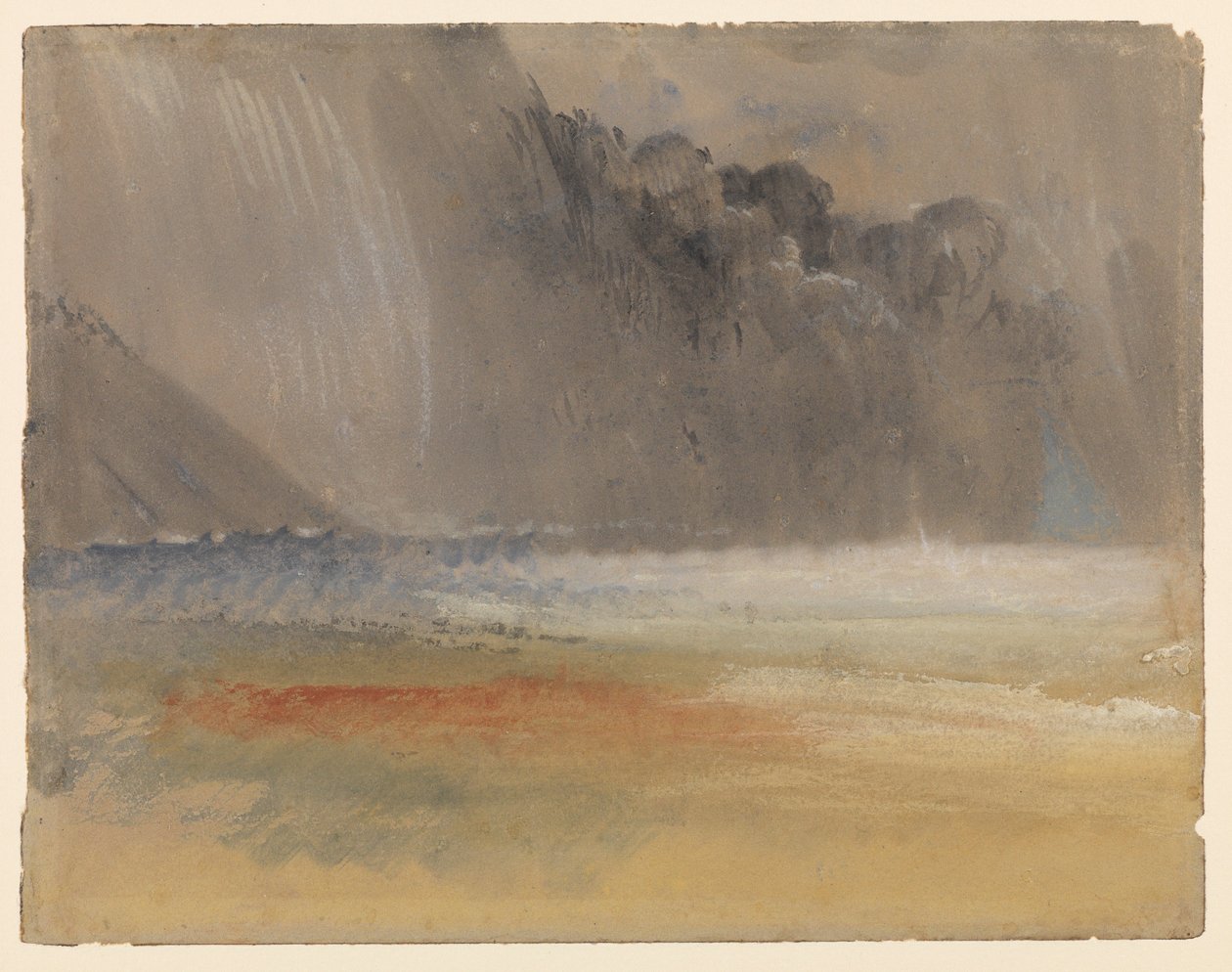 Heaped Thundercloud Over Sea and Land by Joseph Mallord William Turner