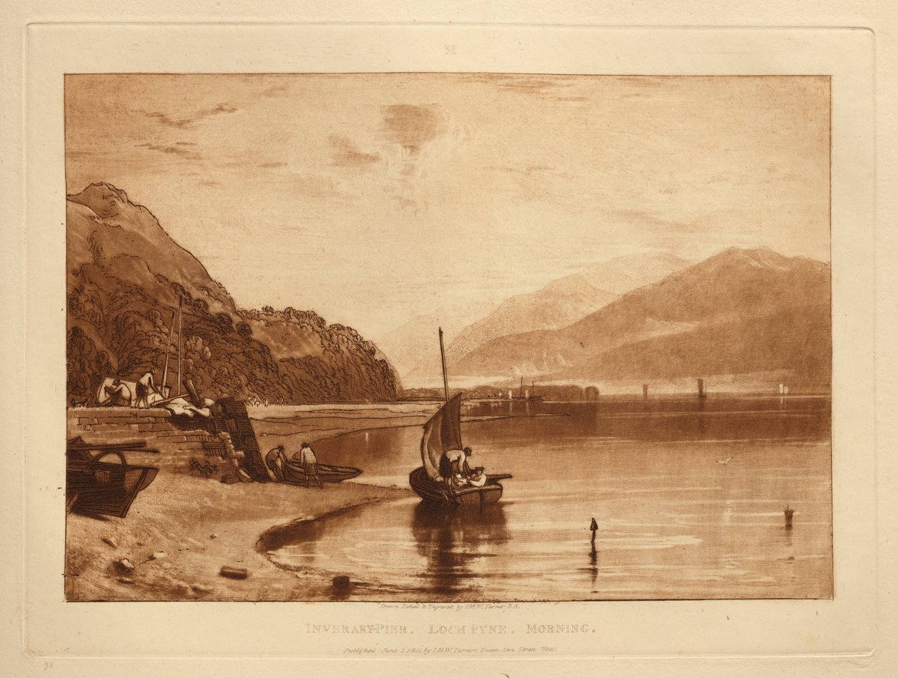 Inverary Pier by Joseph Mallord William Turner