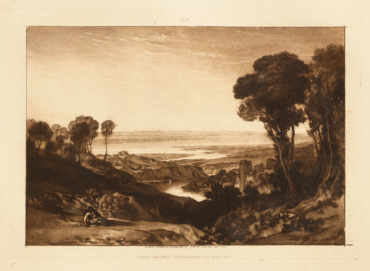 Junction of Severn and Wye by Joseph Mallord William Turner