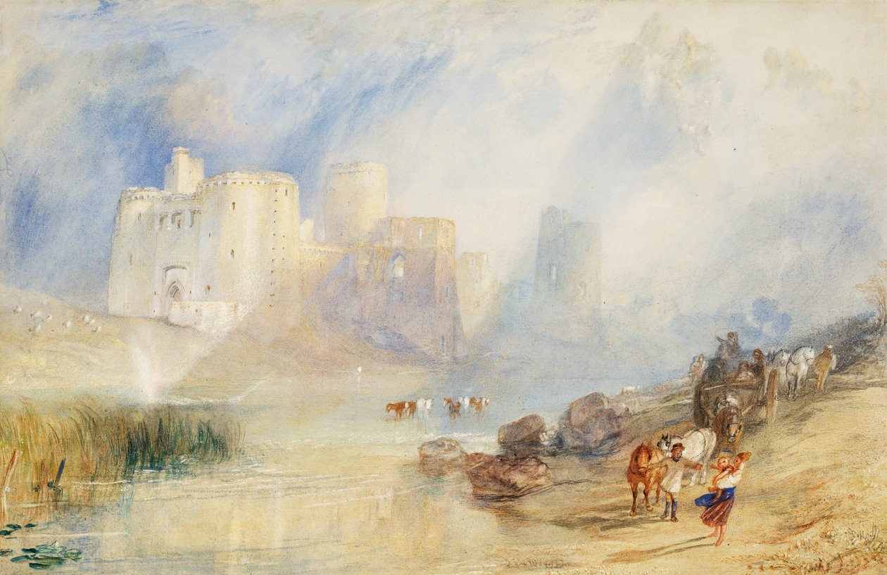 Kidwelly Castle, Carmarthenshire by Joseph Mallord William Turner
