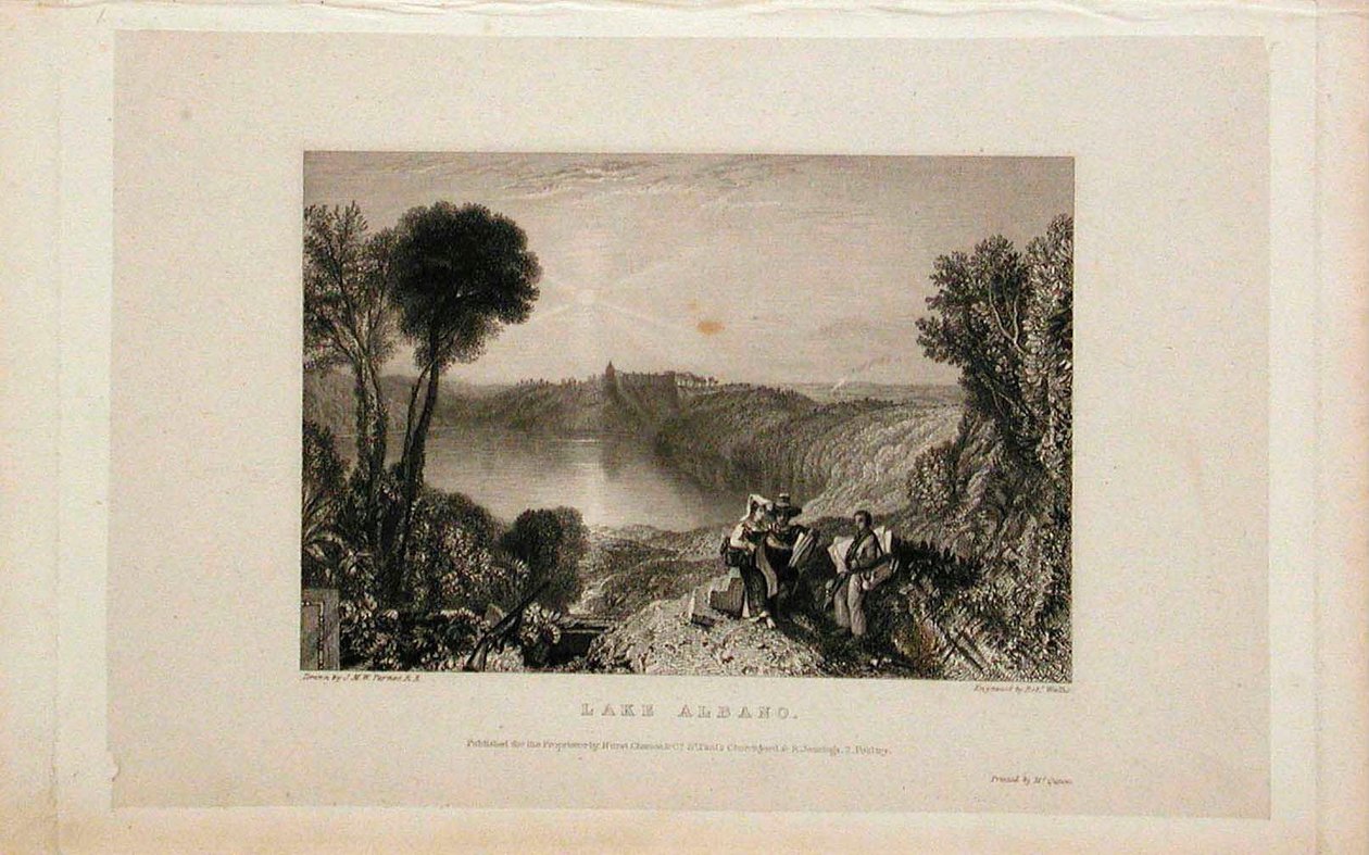 Lake Albano by Joseph Mallord William Turner