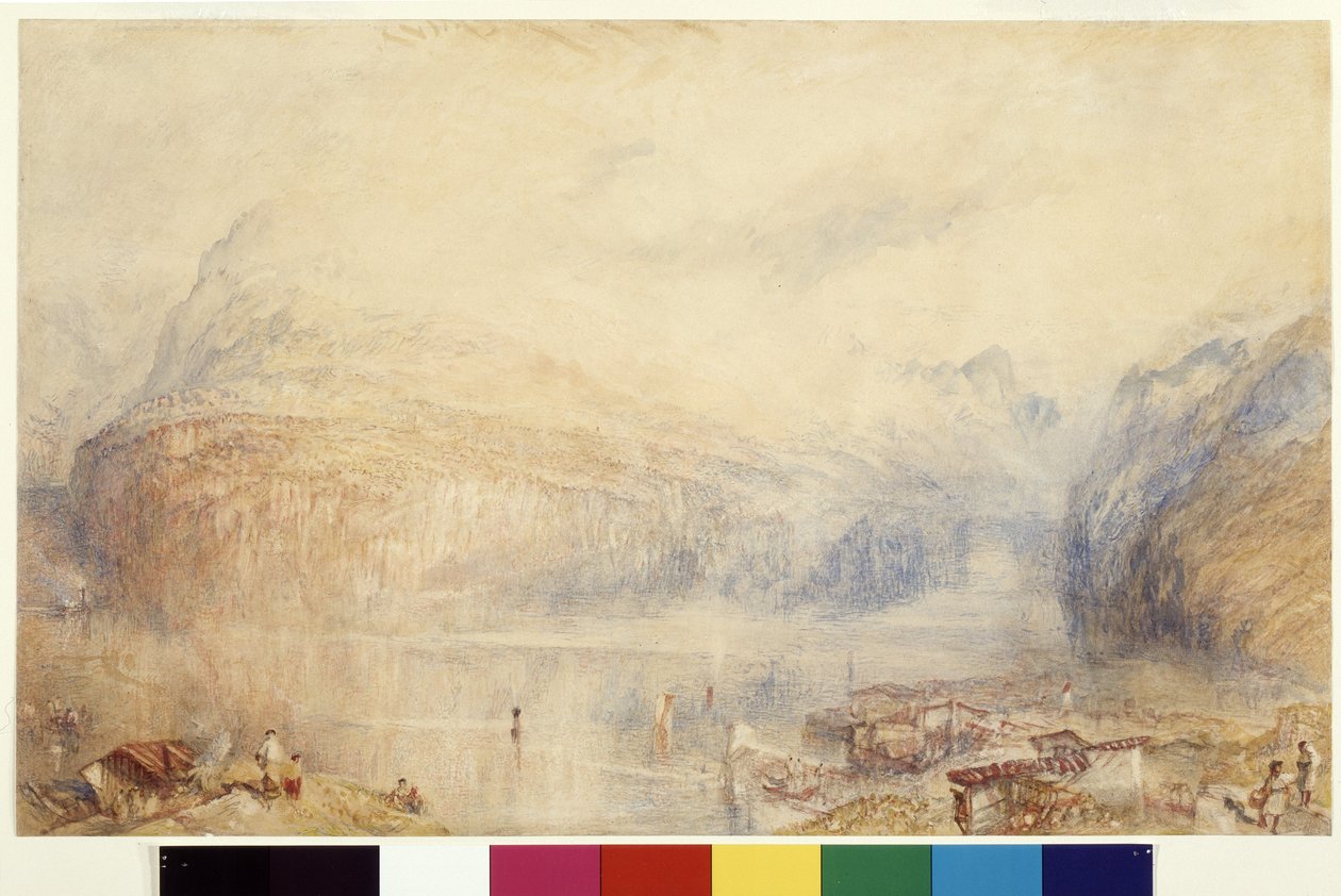Lake of Lucerne from Brunnen by Joseph Mallord William Turner