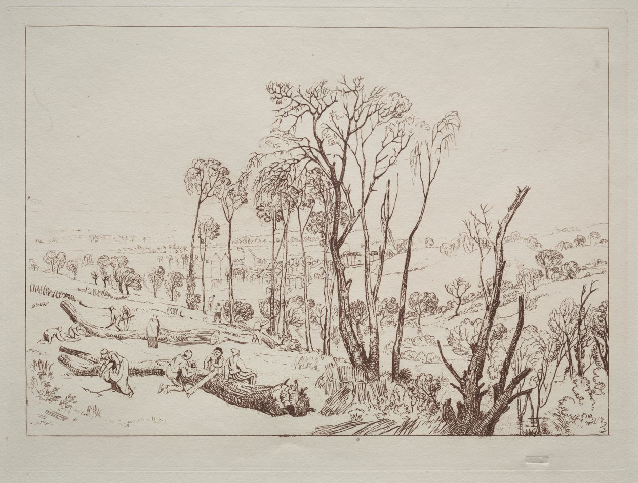 Liber Studiorum: Crowhurst, Sussex by Joseph Mallord William Turner