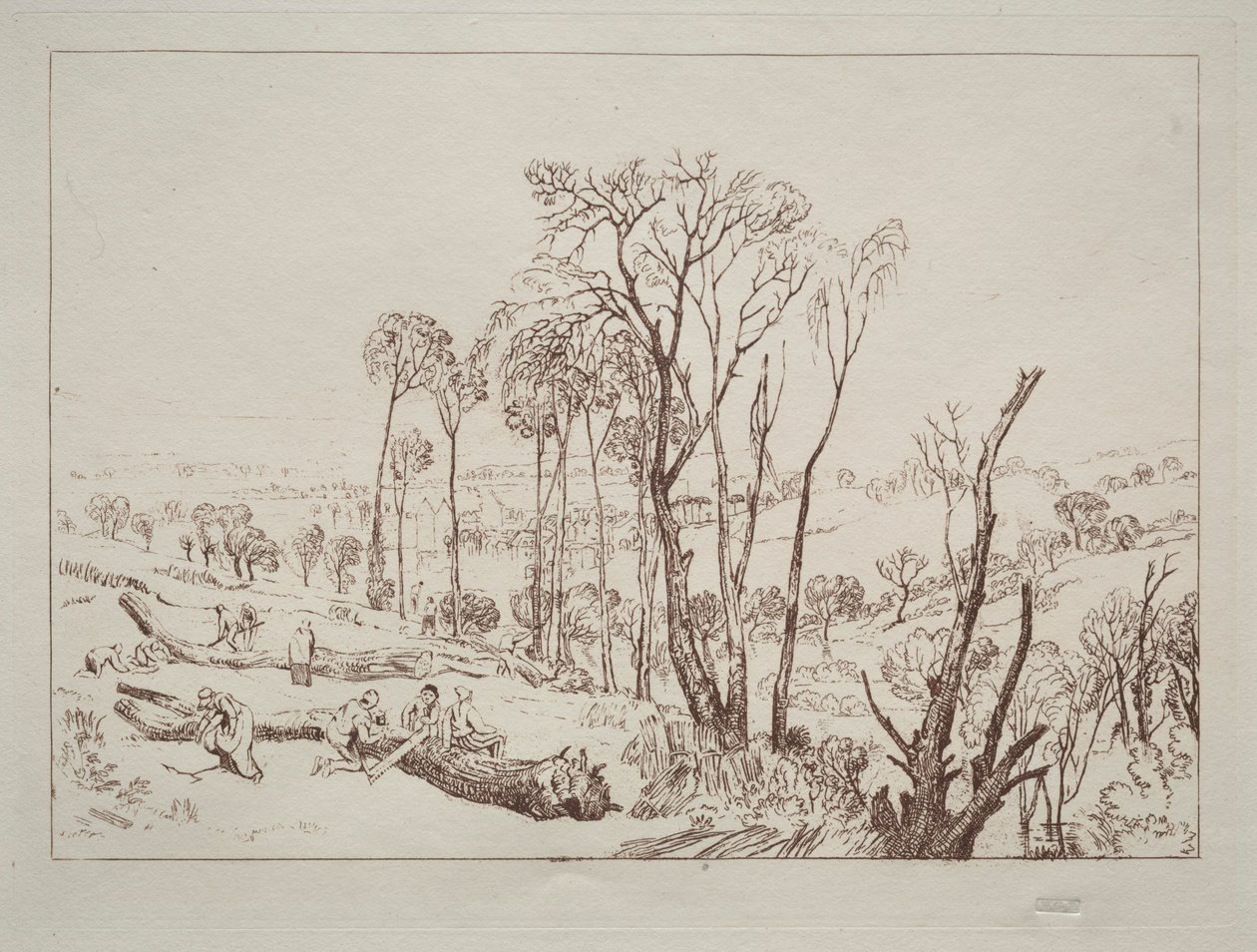 Liber Studiorum: Crowhurst, Sussex by Joseph Mallord William Turner