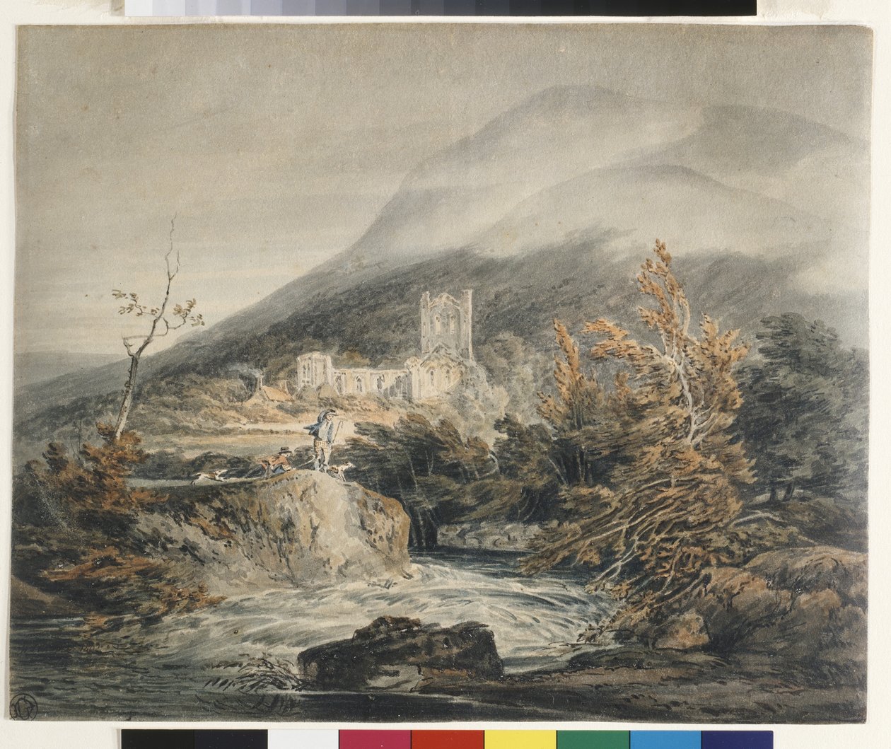 Llanthony Abbey, Monmouthshire by Joseph Mallord William Turner