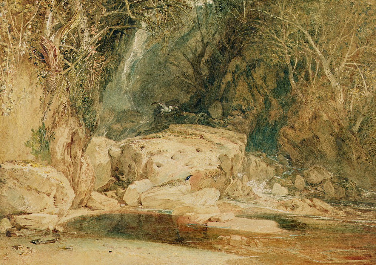 Lonely Dell, Wharfedale, c.1818 by Joseph Mallord William Turner
