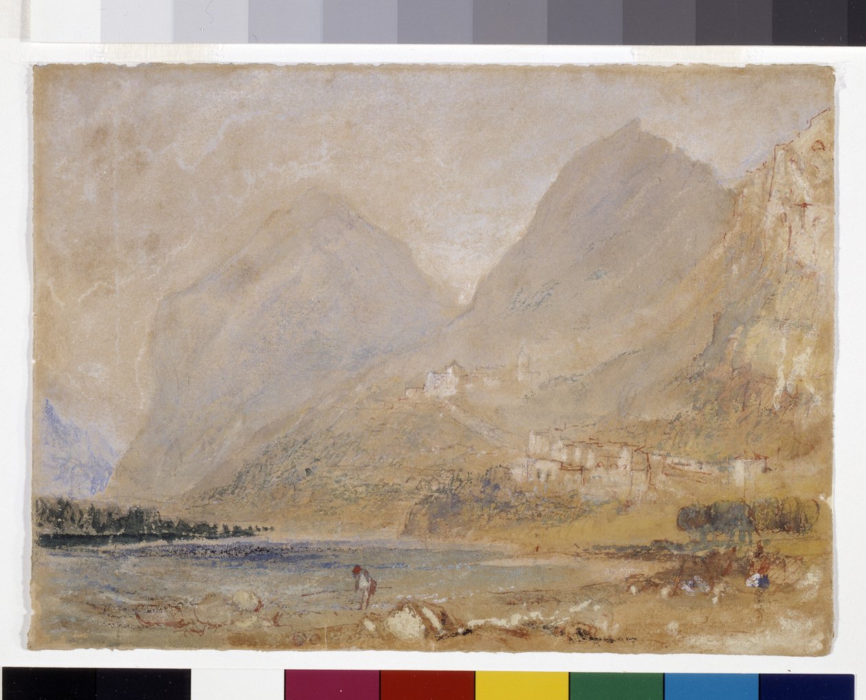 Martinswand, Near Innsbruck by Joseph Mallord William Turner