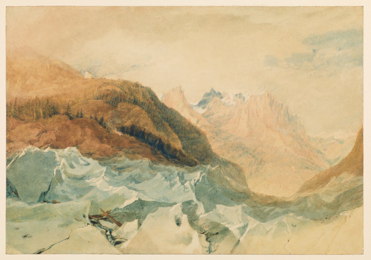 Mer de Glace, Chamonix, with Blair