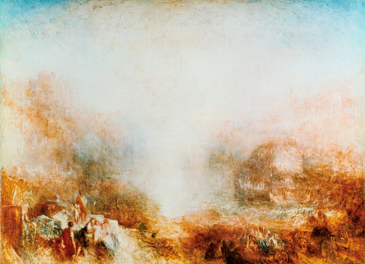 Mercury Sent to Admonish Aeneas, 1850 by Joseph Mallord William Turner