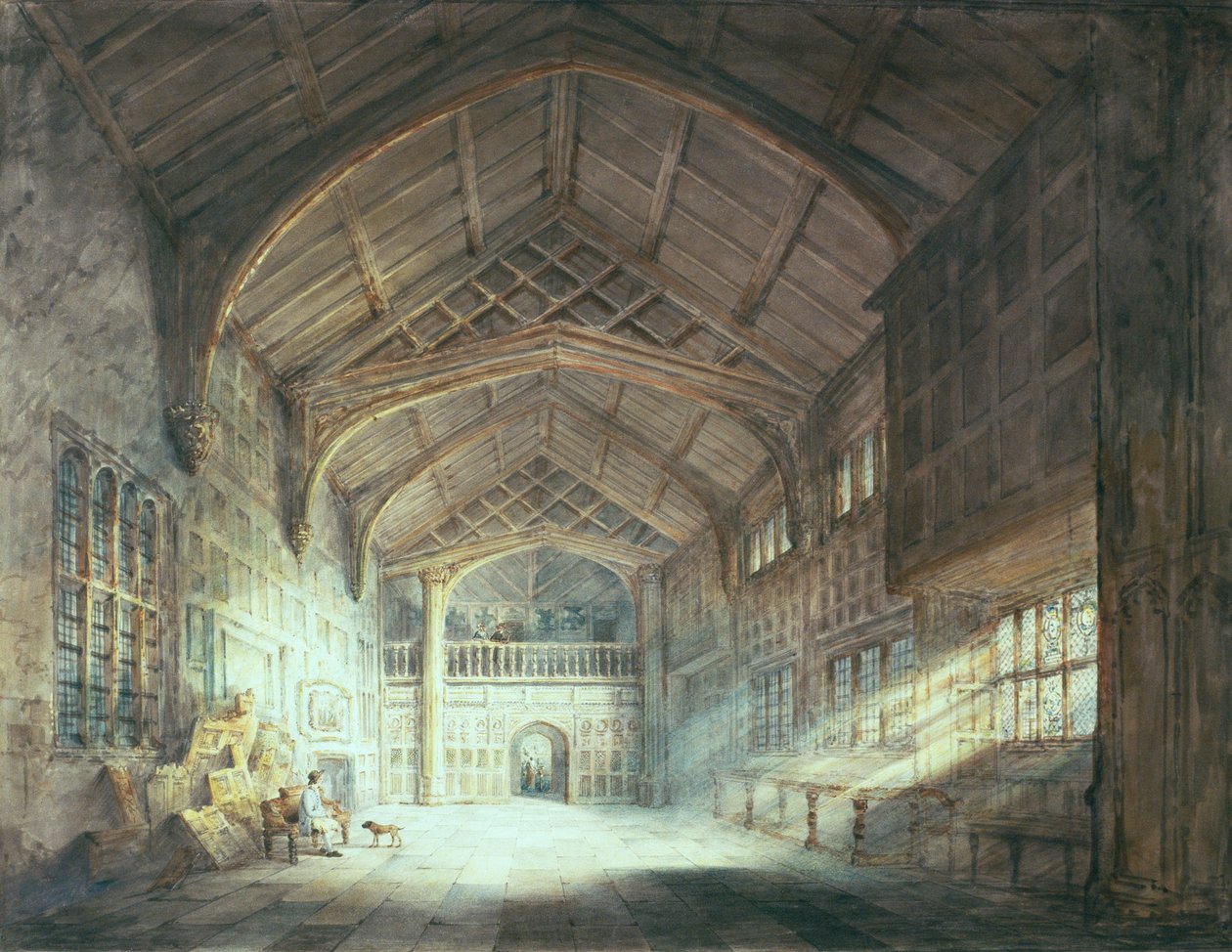 Mitton Hall, Lancashire by Joseph Mallord William Turner