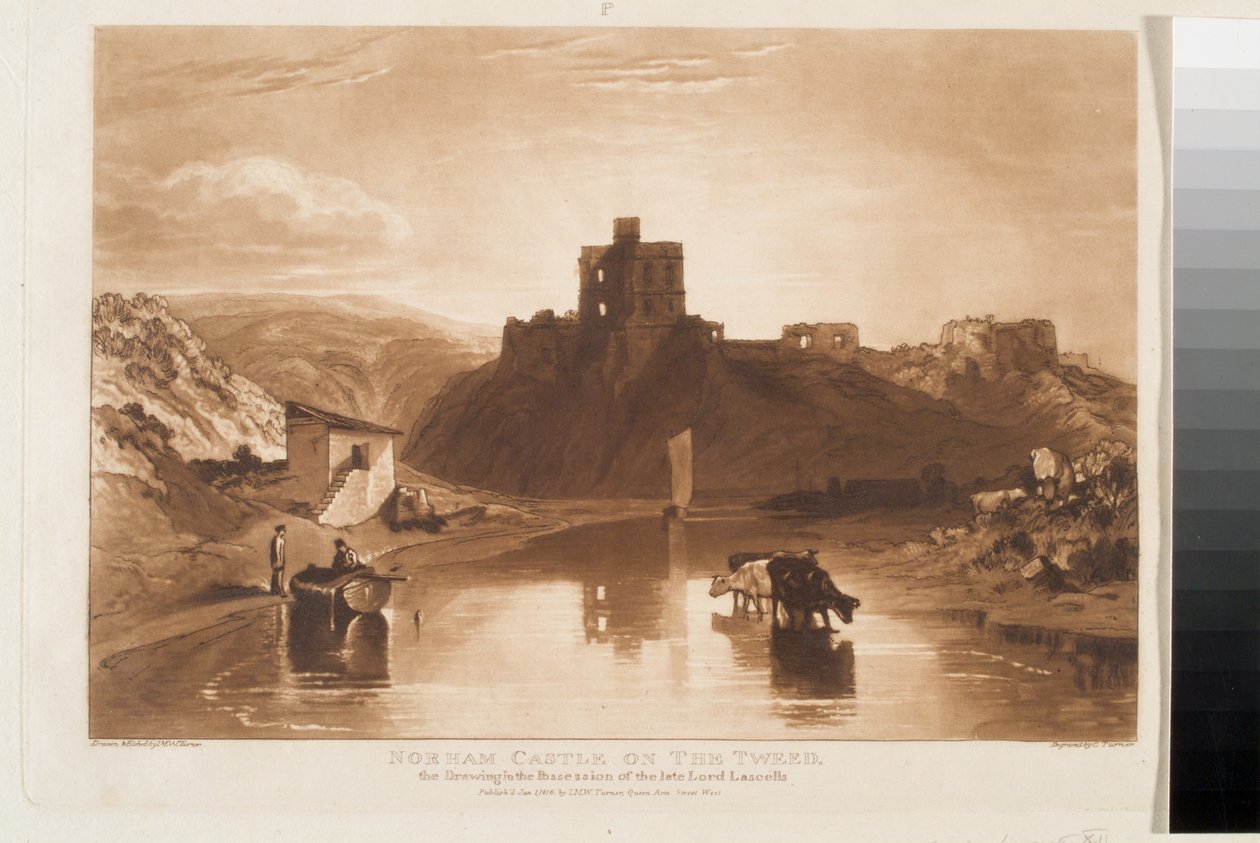 Norham Castle, January 1 by Joseph Mallord William Turner