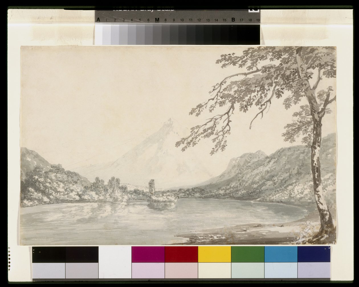 On the Aar Between Unterseen and Lake of Brienz by Joseph Mallord William Turner