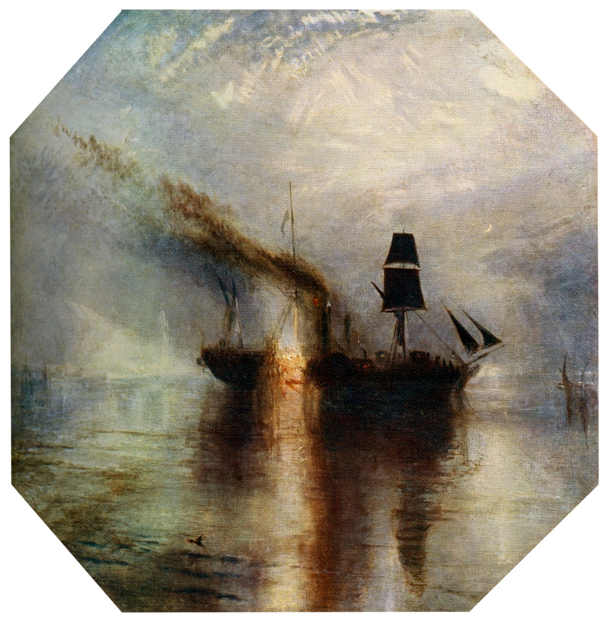 Peace, Burial at Sea of the Body of Sir David Wilkie by Joseph Mallord William Turner