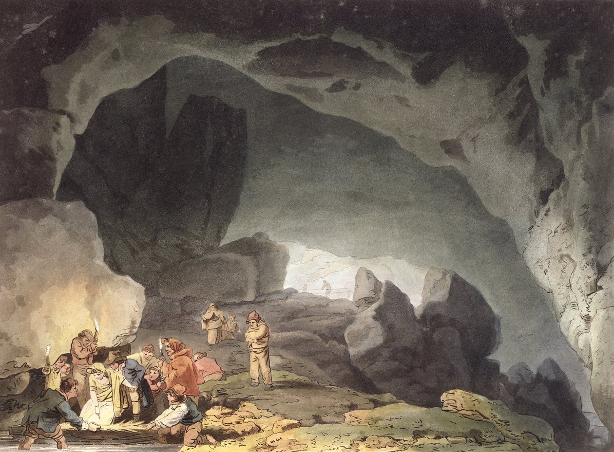 Peaks Hole, Derbyshire by Joseph Mallord William Turner