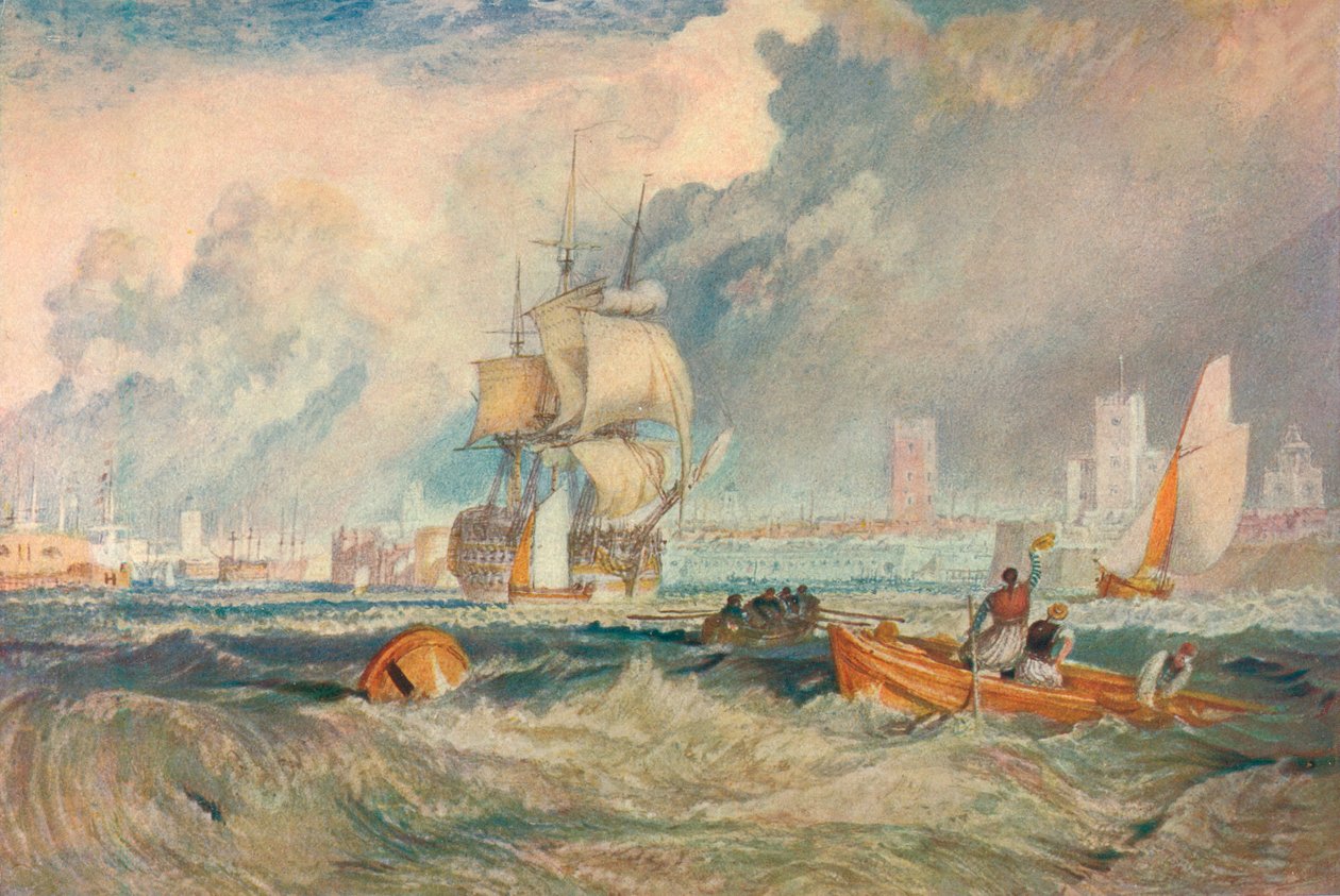 Portsmouth, 1824-5, 1905 by Joseph Mallord William Turner