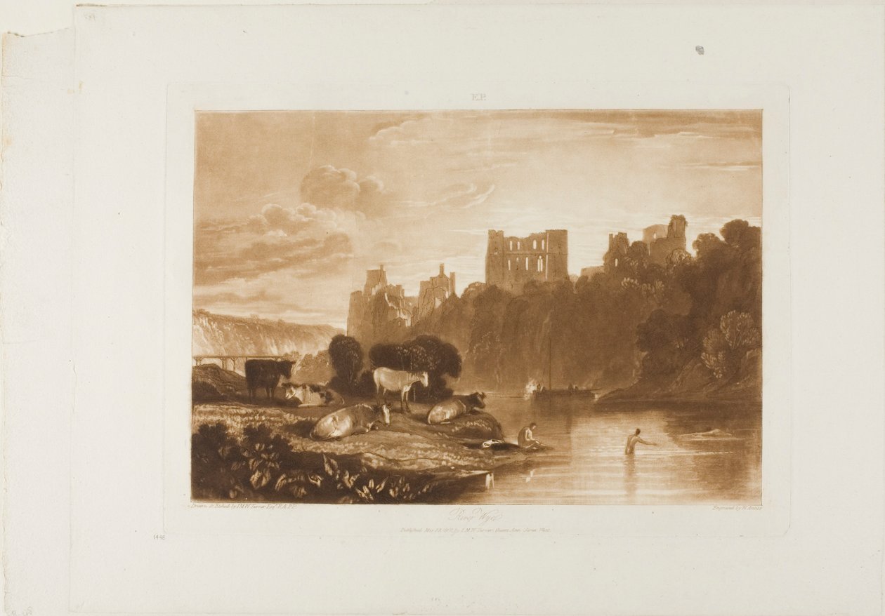 River Wye, plate 48 from Liber Studiorum by Joseph Mallord William Turner