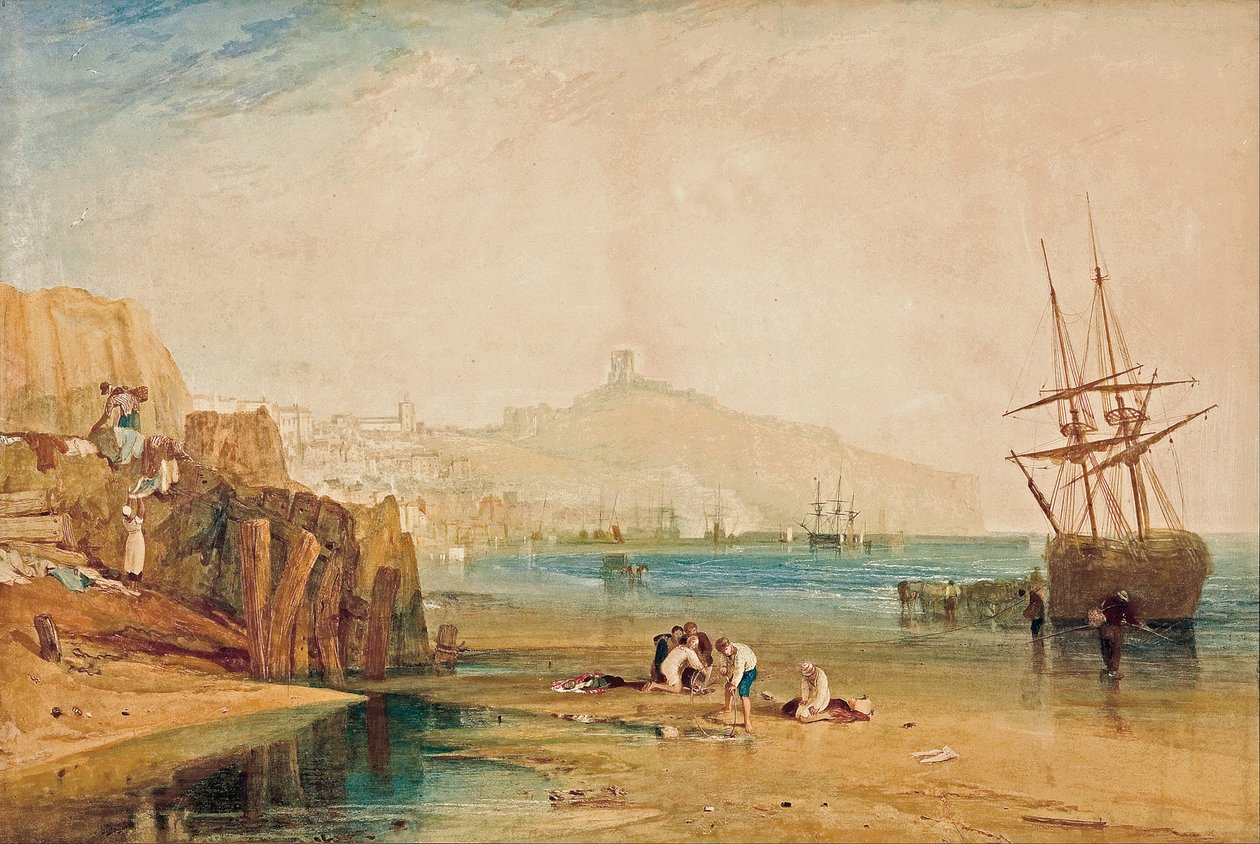 Scarborough, Morning, Boys Catching Crabs by Joseph Mallord William Turner