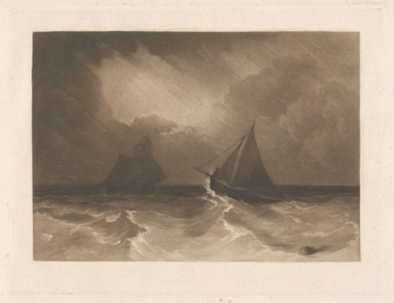 Ship and Cutter by Joseph Mallord William Turner