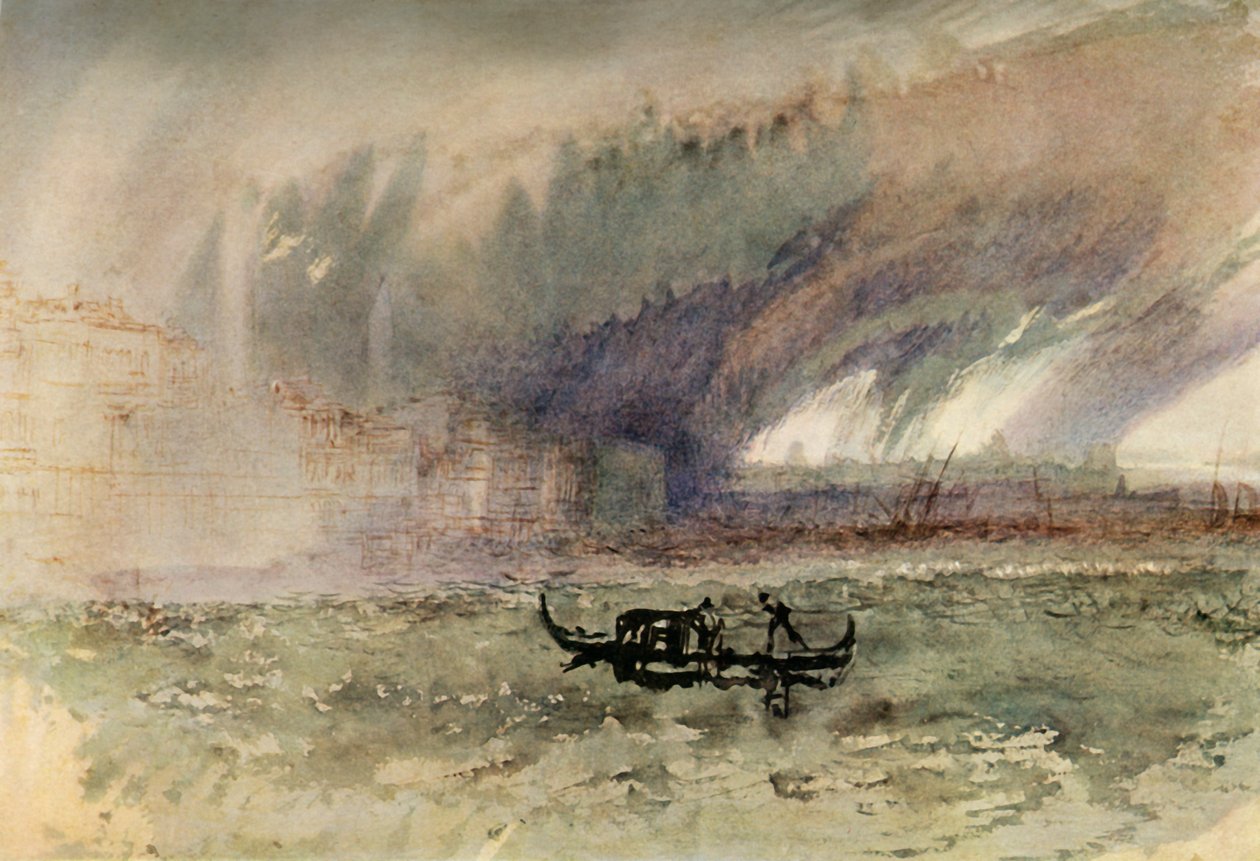 Storm on the Lagoons by Joseph Mallord William Turner